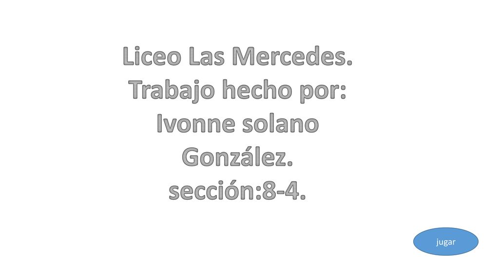 Liceo Las Mercedes. Trabajo hecho por: Ivonne solano González