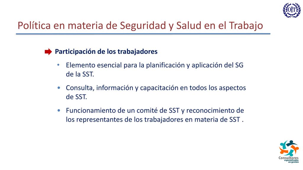 Política en materia de Seguridad y Salud en el Trabajo