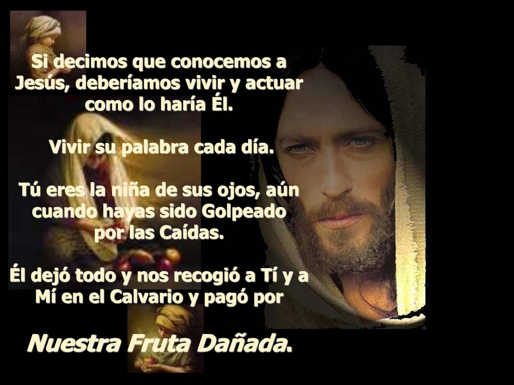Si decimos que conocemos a Jesús, deberíamos vivir y actuar como lo haría Él.