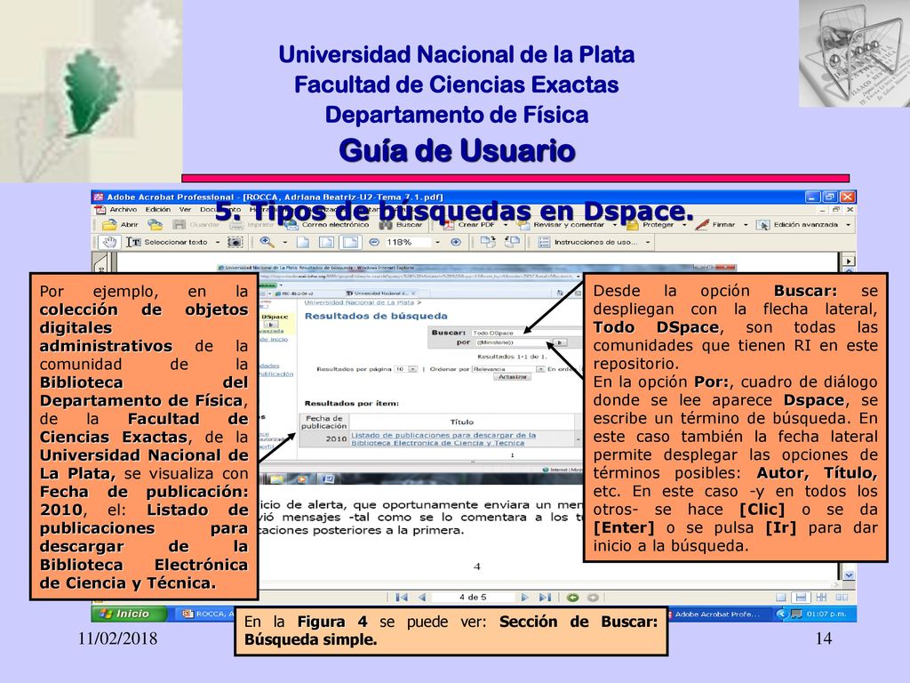 Guía de Usuario 5. Tipos de búsquedas en Dspace.