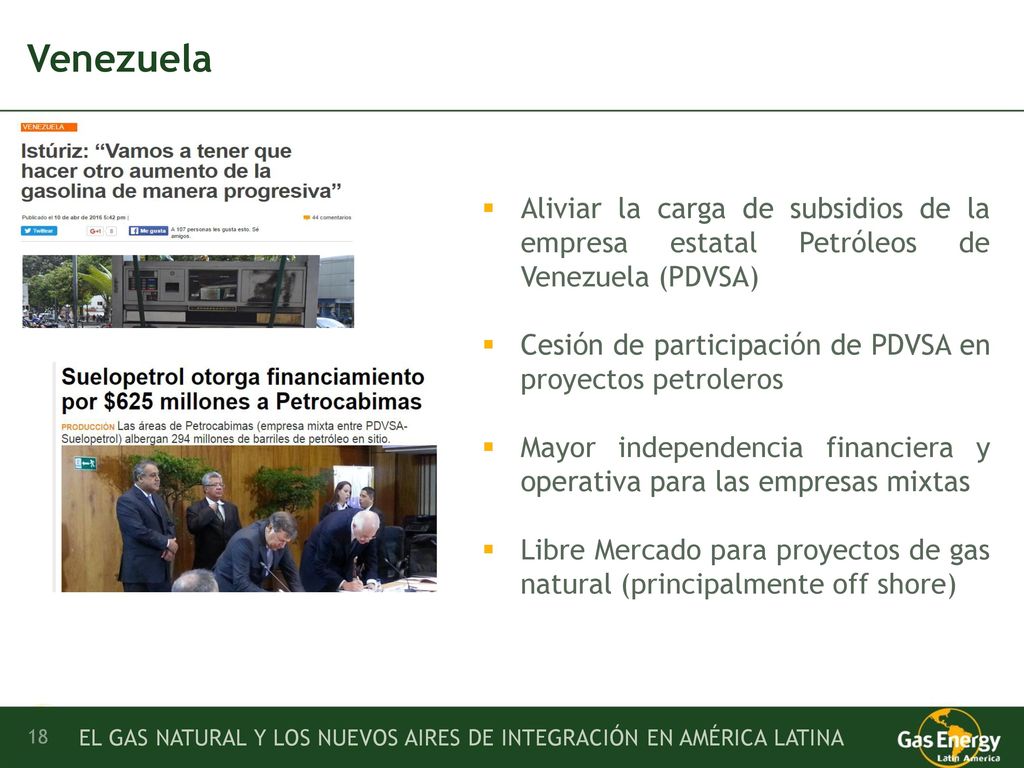 Venezuela Aliviar la carga de subsidios de la empresa estatal Petróleos de Venezuela (PDVSA)