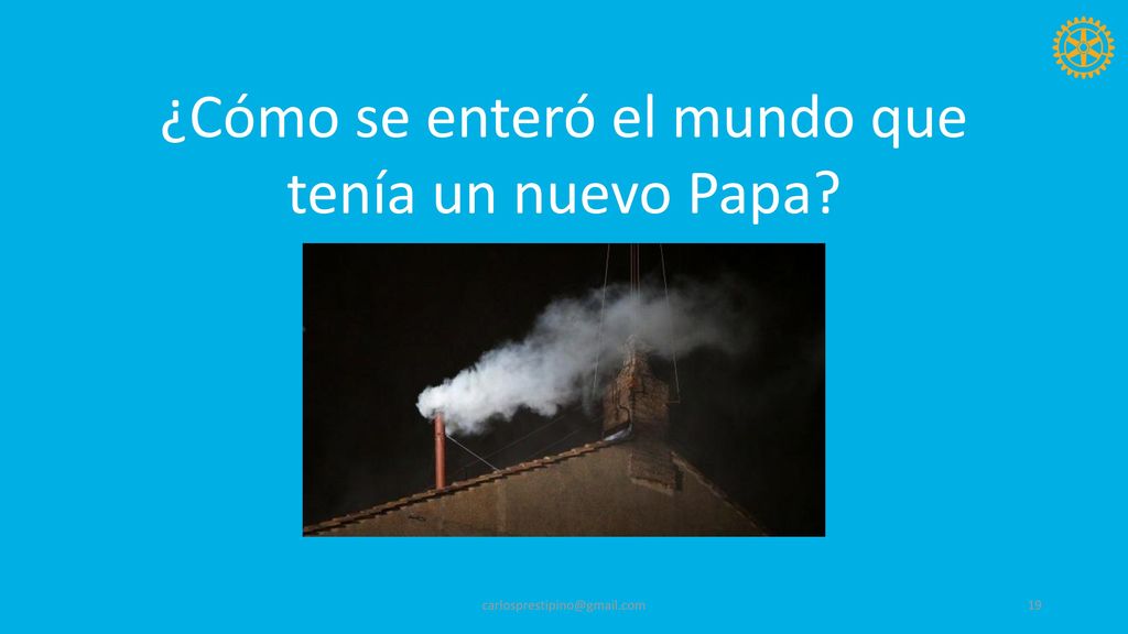 ¿Cómo se enteró el mundo que tenía un nuevo Papa