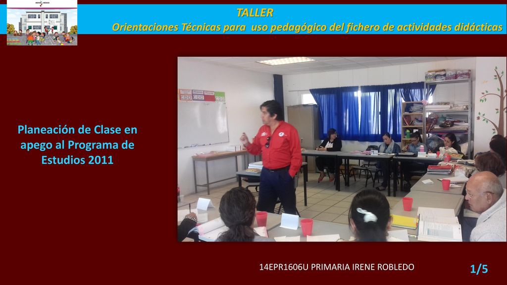 Planeación de Clase en apego al Programa de Estudios 2011