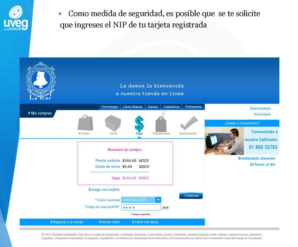 Como medida de seguridad, es posible que se te solicite
