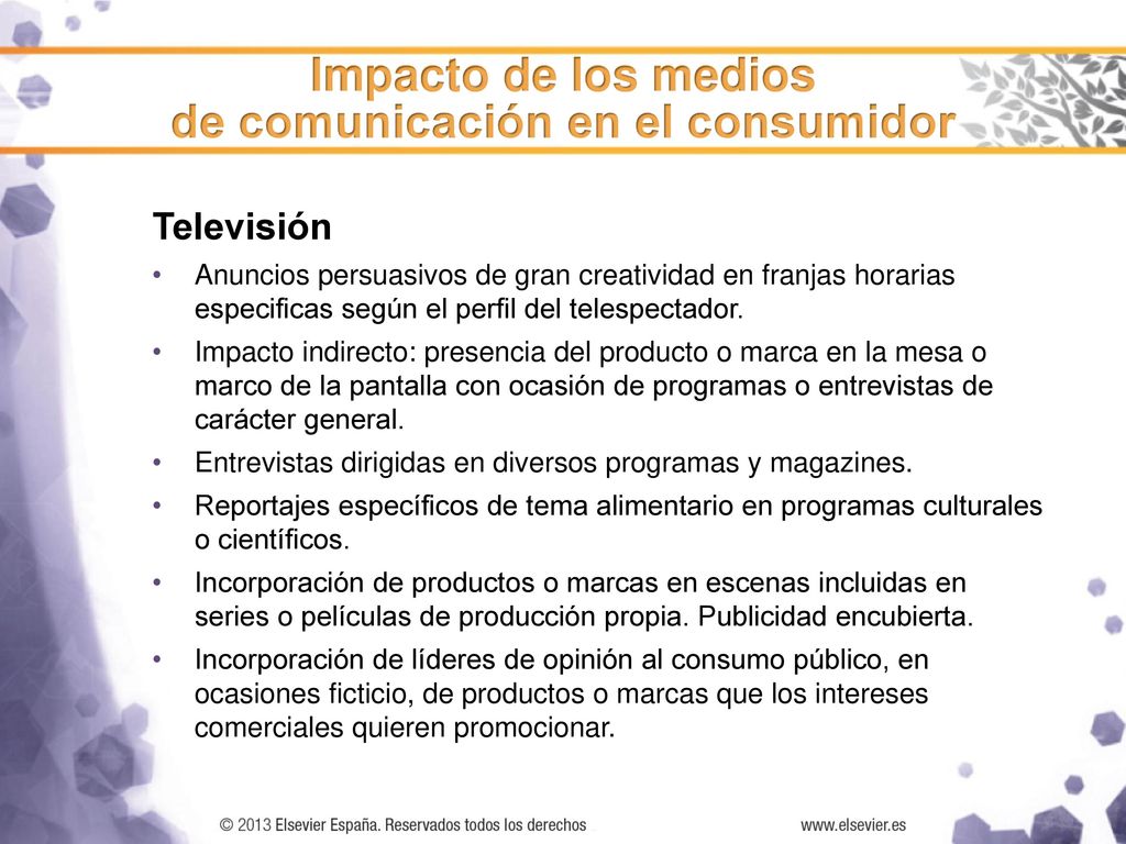 Impacto de los medios de comunicación en el consumidor