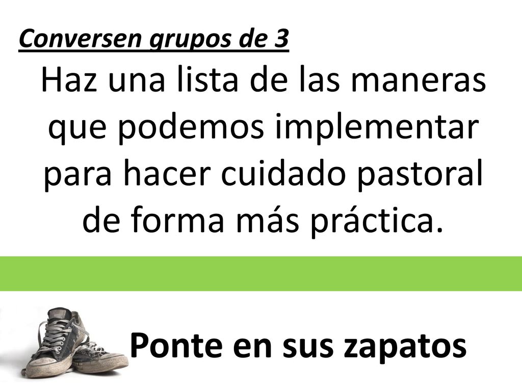 Para tener una idea de lo que necesita un misionero…