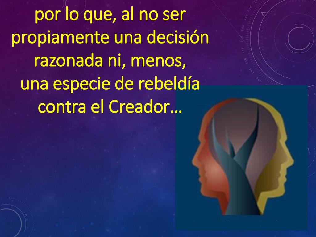 por lo que, al no ser propiamente una decisión razonada ni, menos,