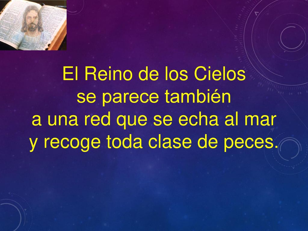 a una red que se echa al mar y recoge toda clase de peces.