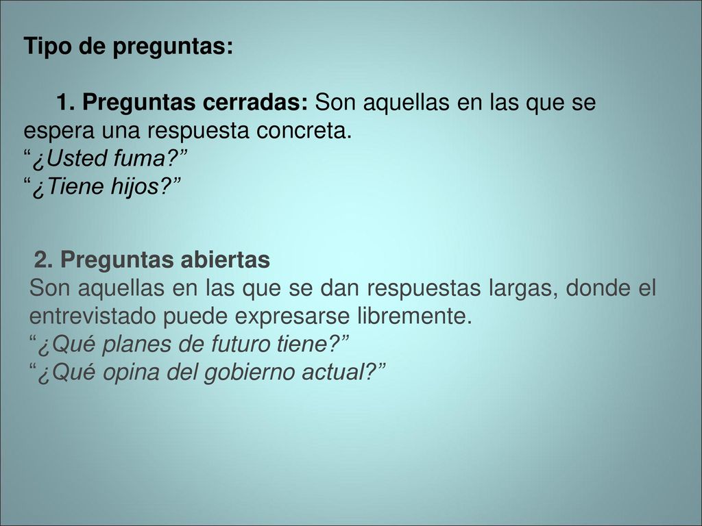 ¿Qué planes de futuro tiene ¿Qué opina del gobierno actual