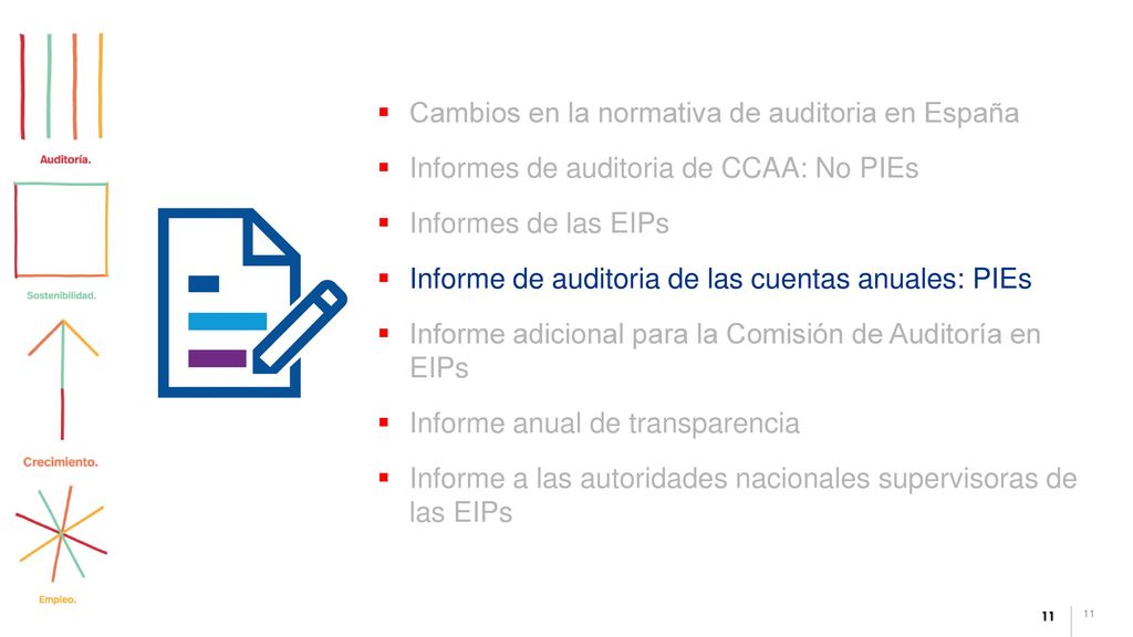 Cambios en la normativa de auditoria en España