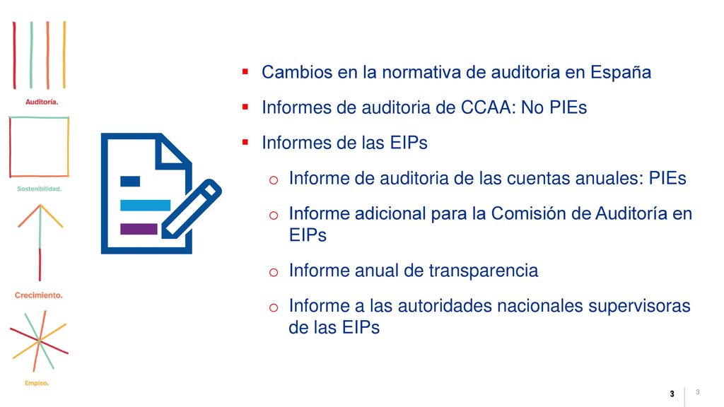 Cambios en la normativa de auditoria en España