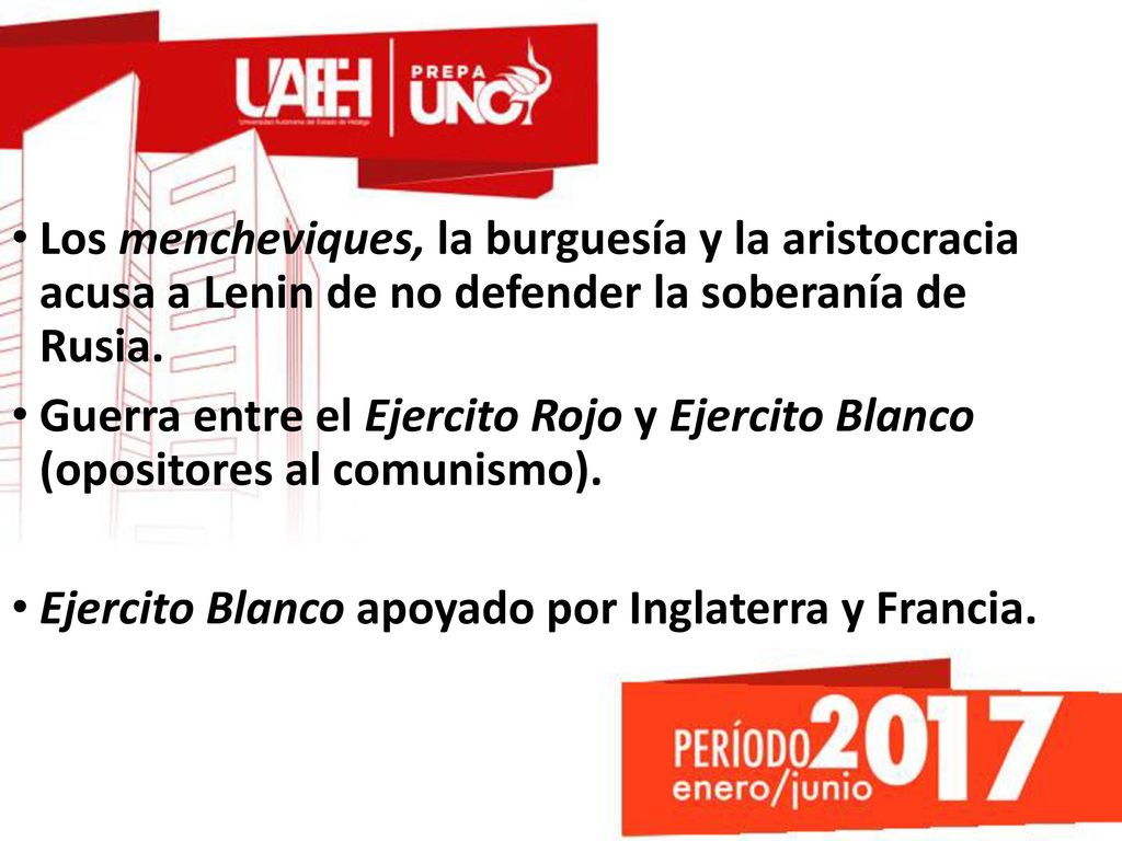 Los mencheviques, la burguesía y la aristocracia acusa a Lenin de no defender la soberanía de Rusia.