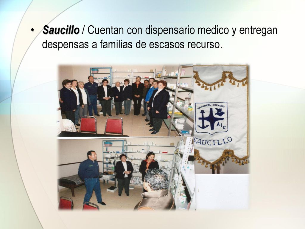 Saucillo / Cuentan con dispensario medico y entregan despensas a familias de escasos recurso.