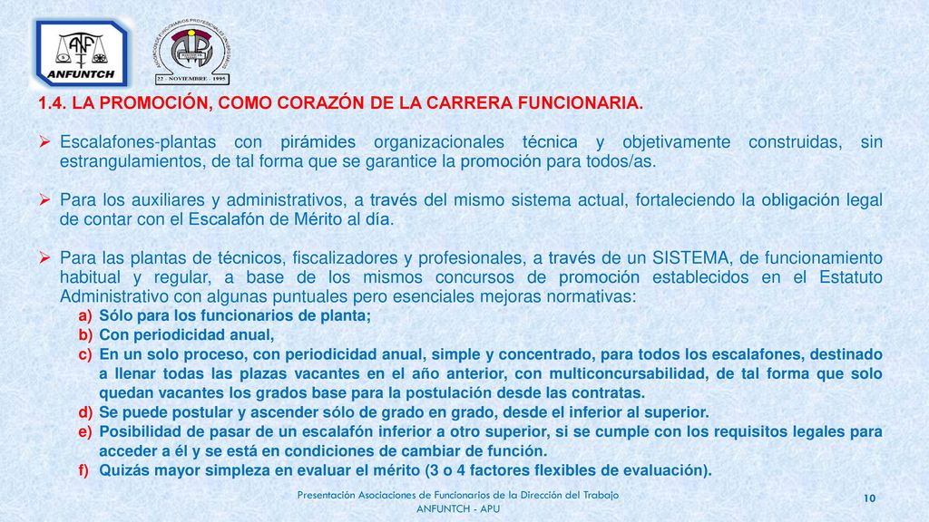 1.4. LA PROMOCIÓN, COMO CORAZÓN DE LA CARRERA FUNCIONARIA.