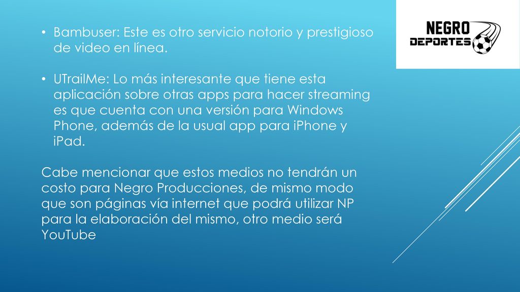 Bambuser: Este es otro servicio notorio y prestigioso de video en línea.