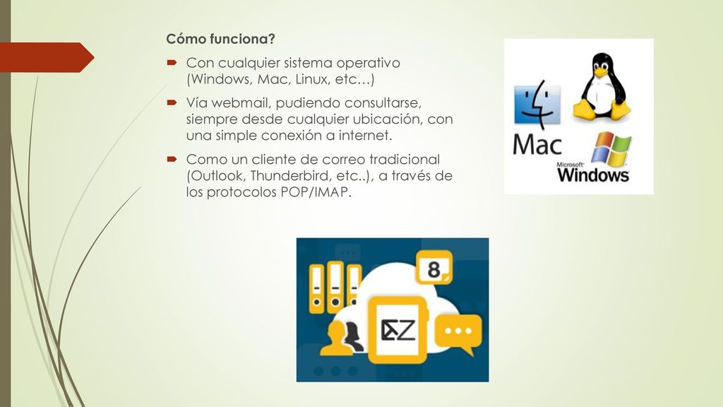 Cómo funciona Con cualquier sistema operativo (Windows, Mac, Linux, etc…)