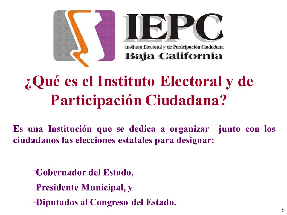 ¿Qué es el Instituto Electoral y de Participación Ciudadana