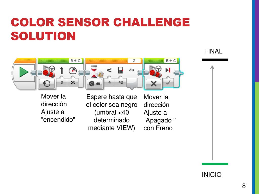 Color Sensor Challenge Solution