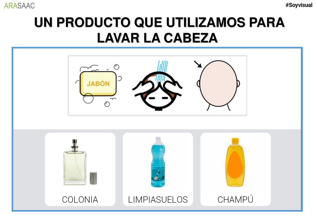 UN PRODUCTO QUE UTILIZAMOS PARA LAVAR LA CABEZA