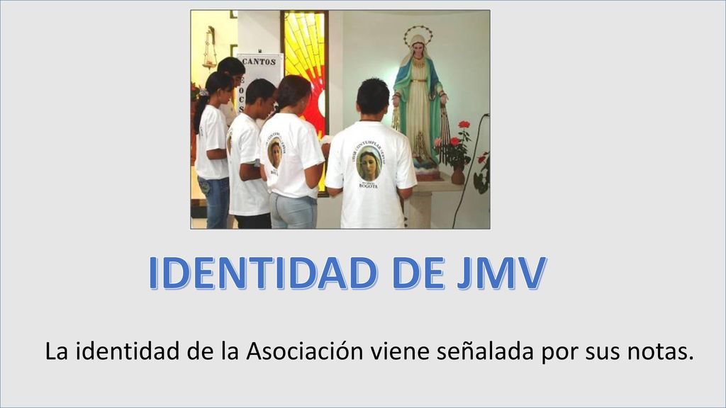 La identidad de la Asociación viene señalada por sus notas.