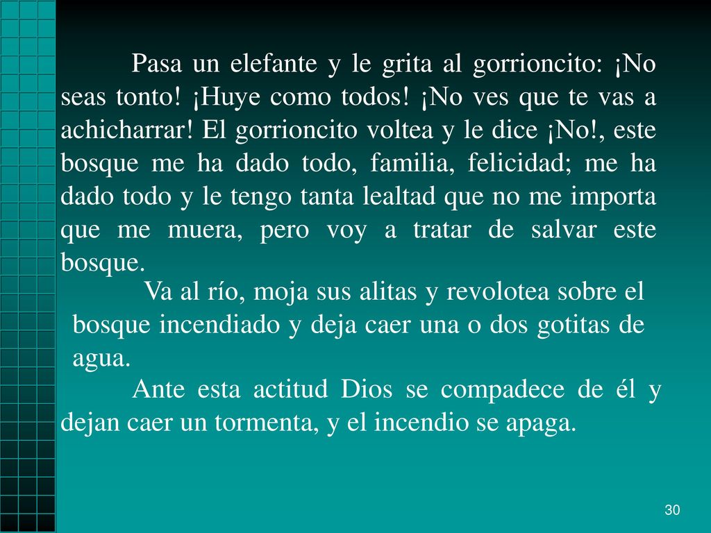 Pasa un elefante y le grita al gorrioncito: ¡No seas tonto