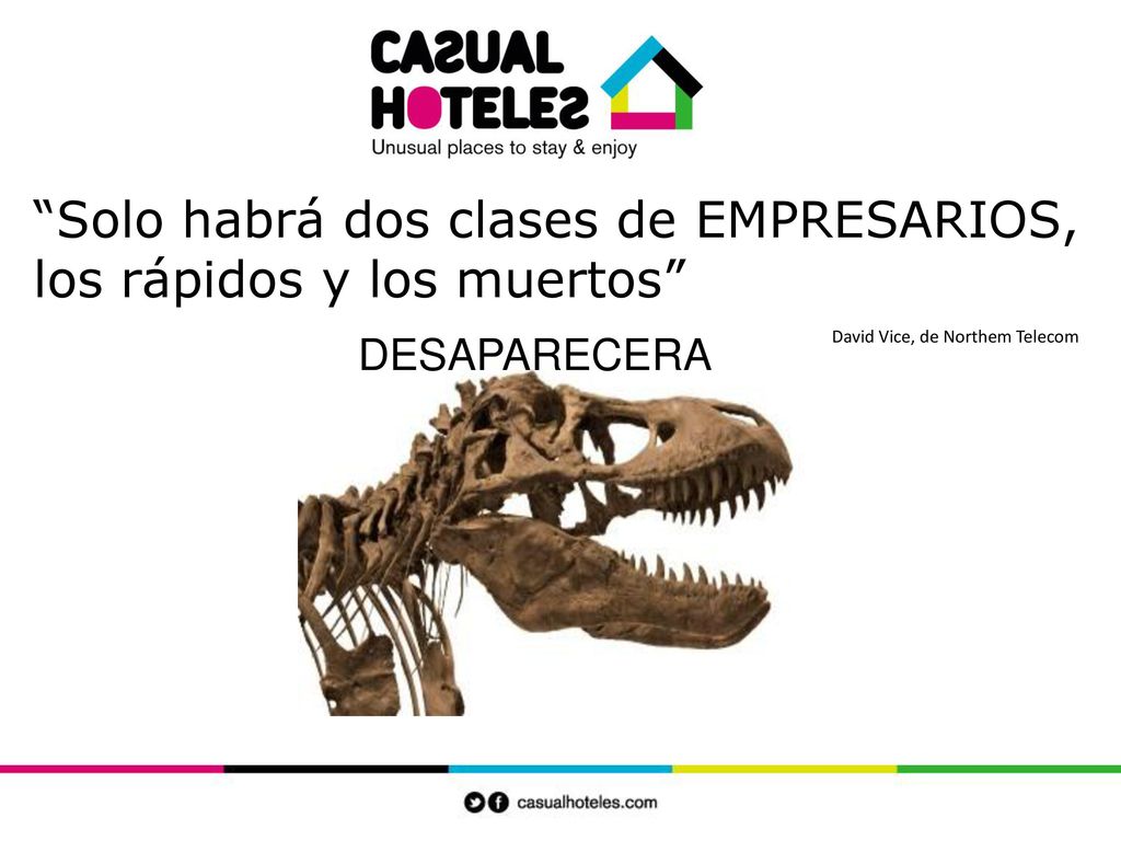 Solo habrá dos clases de EMPRESARIOS, los rápidos y los muertos