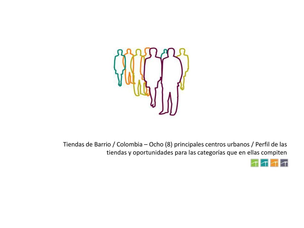 Tiendas de Barrio / Colombia – Ocho (8) principales centros urbanos / Perfil de las tiendas y oportunidades para las categorías que en ellas compiten