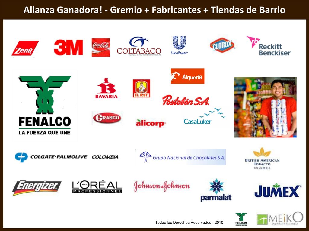 Alianza Ganadora! - Gremio + Fabricantes + Tiendas de Barrio