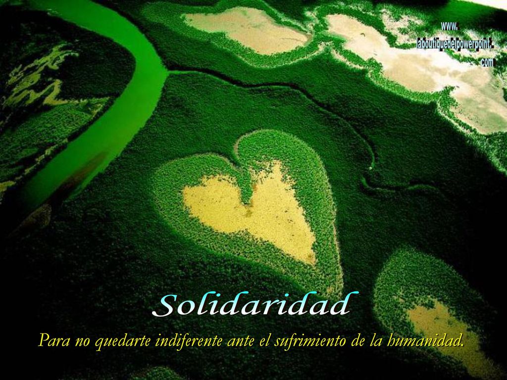 Para no quedarte indiferente ante el sufrimiento de la humanidad.