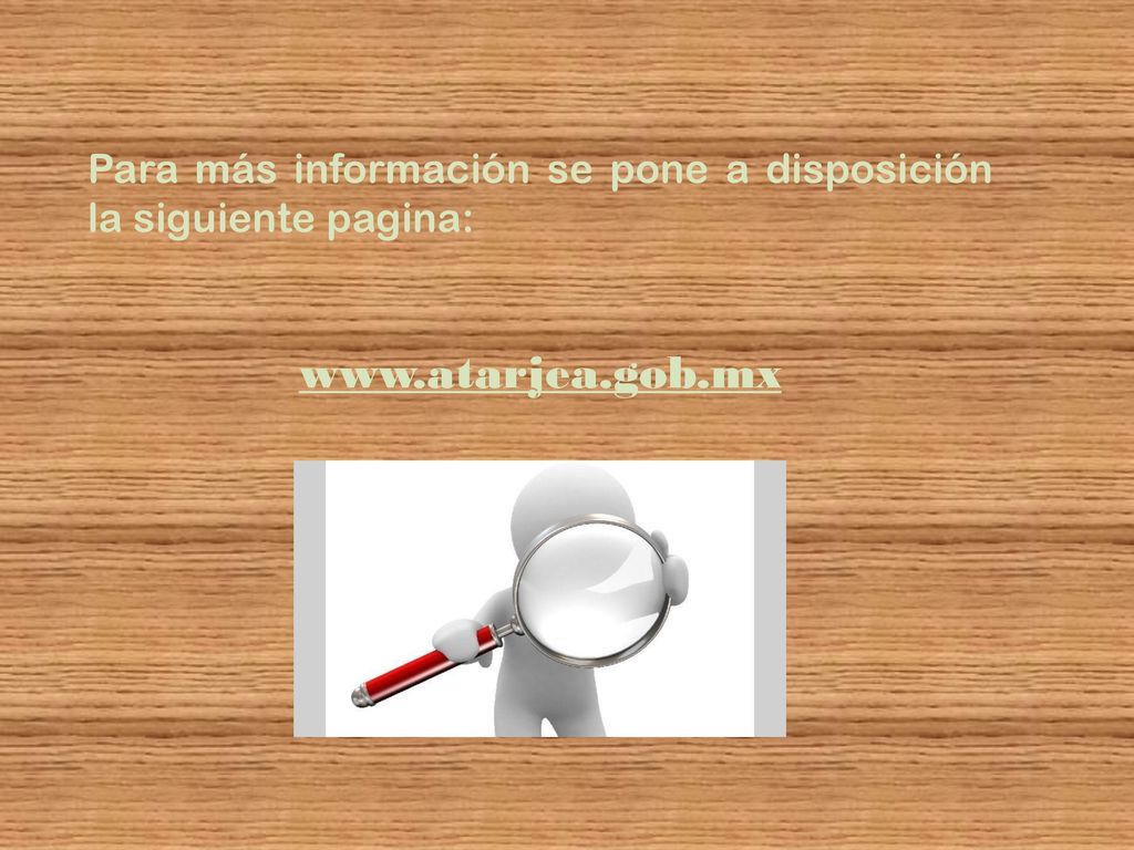 Para más información se pone a disposición la siguiente pagina: