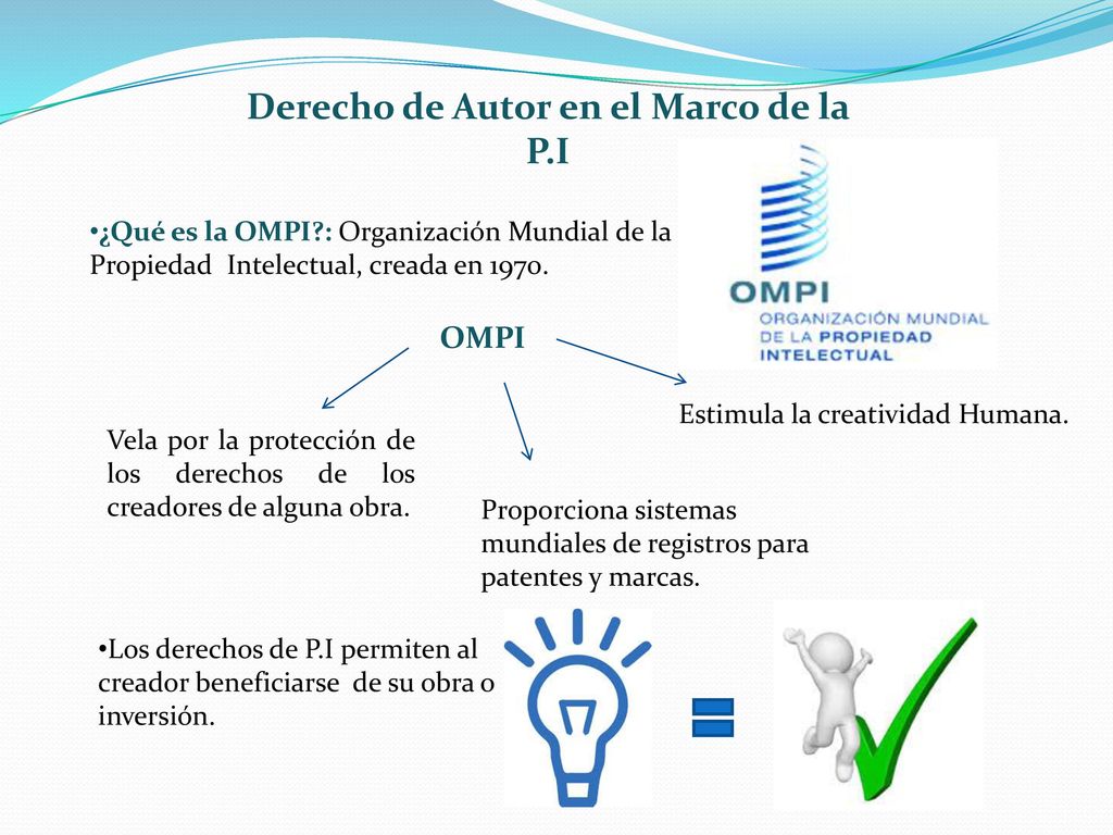Derecho de Autor en el Marco de la P.I