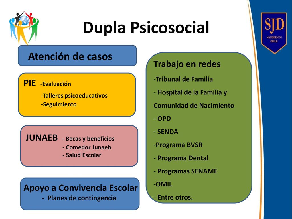 Dupla Psicosocial Atención de casos Trabajo en redes PIE -Evaluación