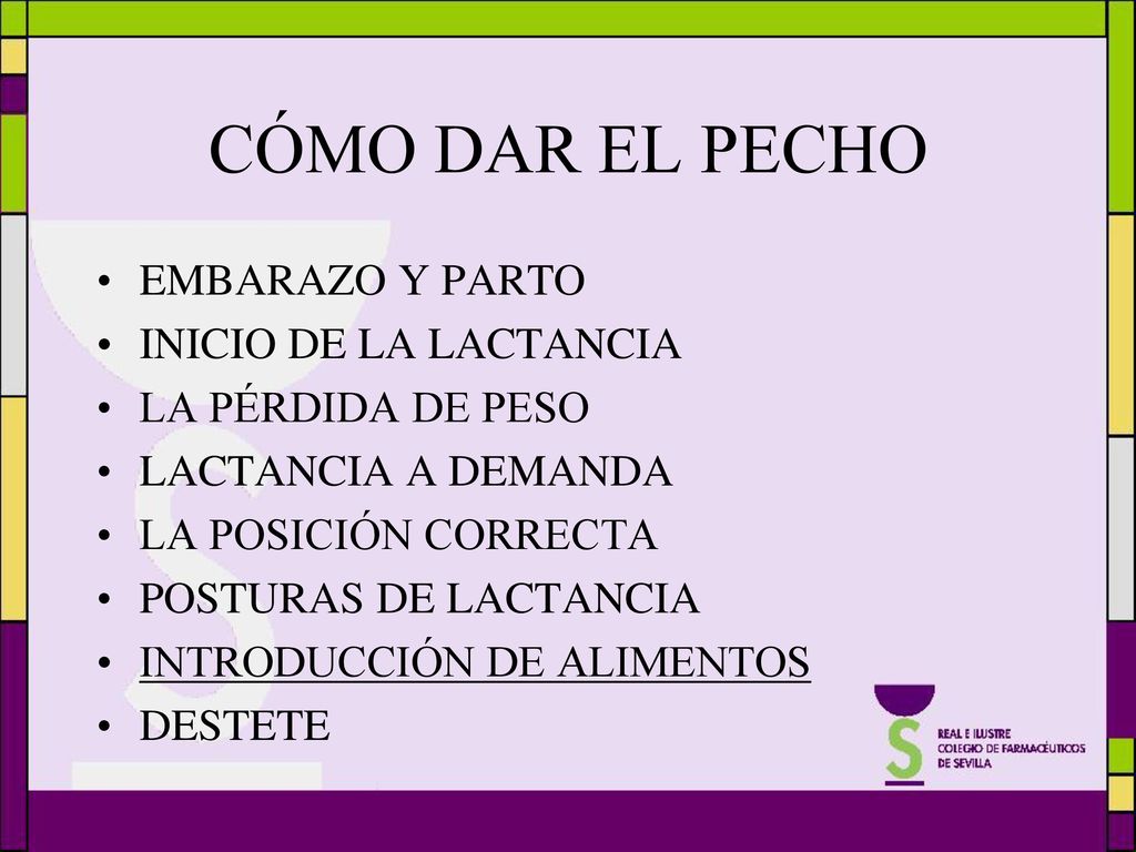 CÓMO DAR EL PECHO EMBARAZO Y PARTO INICIO DE LA LACTANCIA