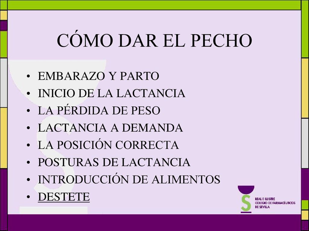 CÓMO DAR EL PECHO EMBARAZO Y PARTO INICIO DE LA LACTANCIA