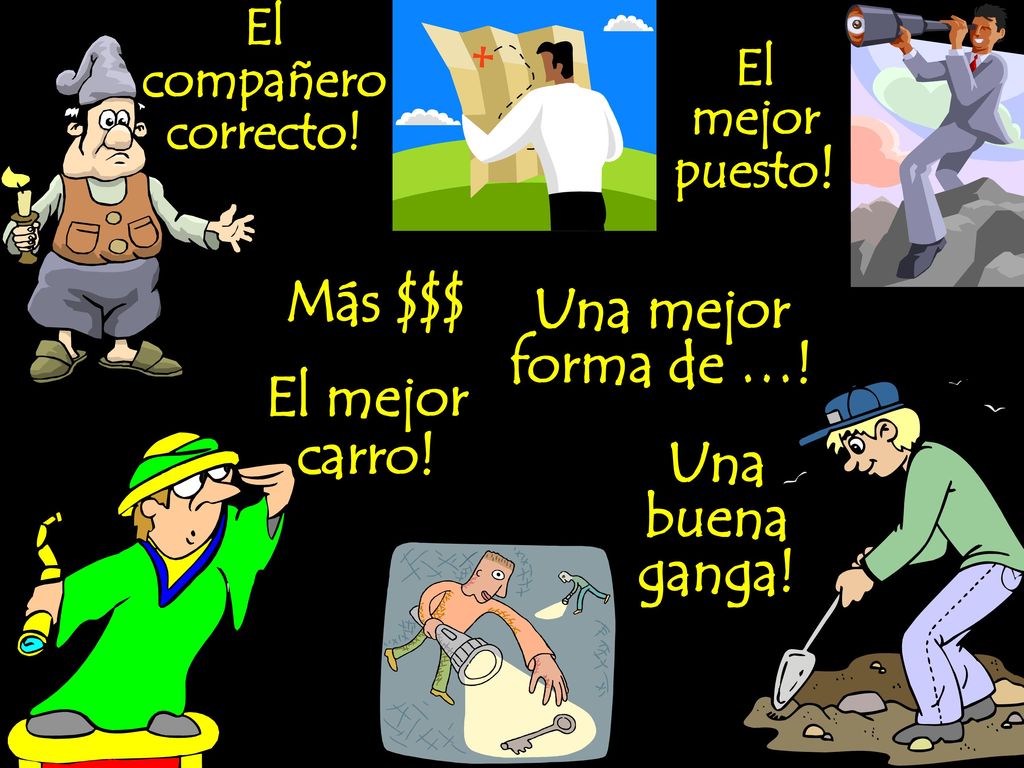Más $$$ Una mejor forma de …! El mejor carro! Una buena ganga!