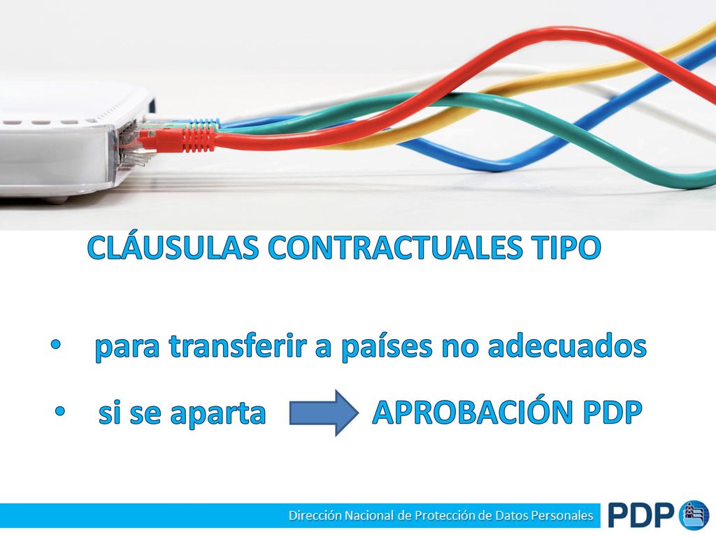 CLÁUSULAS CONTRACTUALES TIPO para transferir a países no adecuados
