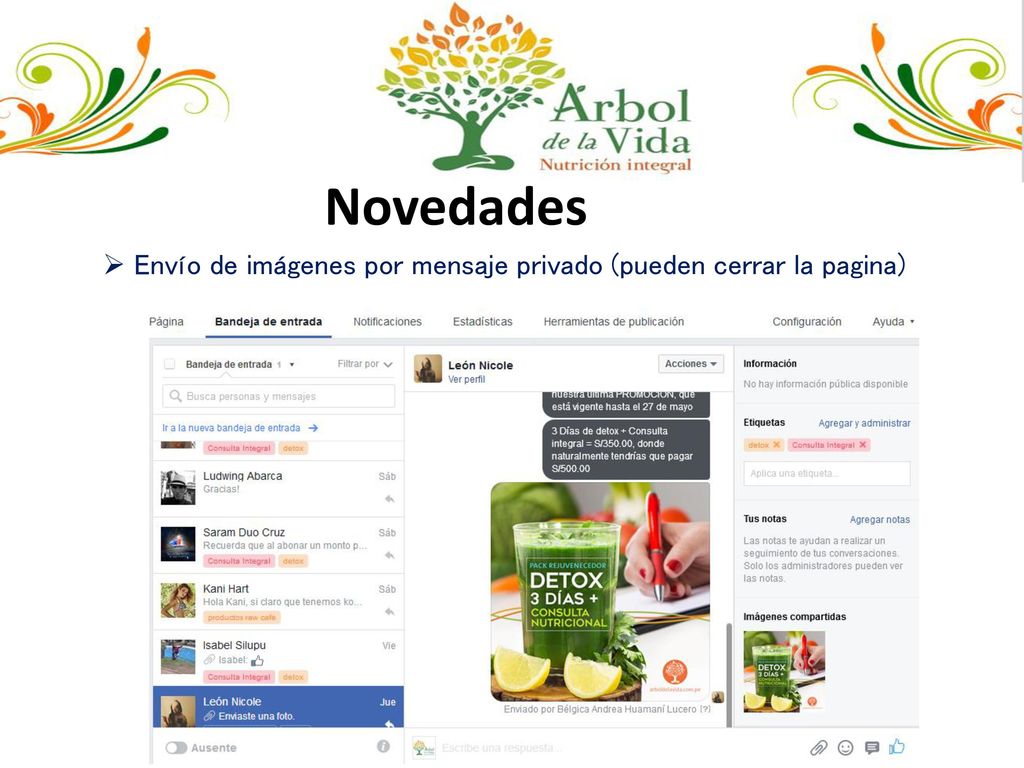 Novedades Envío de imágenes por mensaje privado (pueden cerrar la pagina)