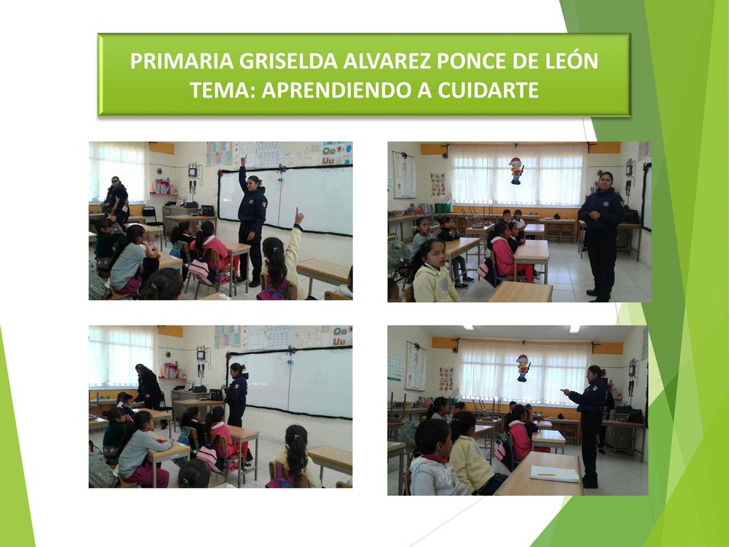 PRIMARIA GRISELDA ALVAREZ PONCE DE LEÓN TEMA: APRENDIENDO A CUIDARTE