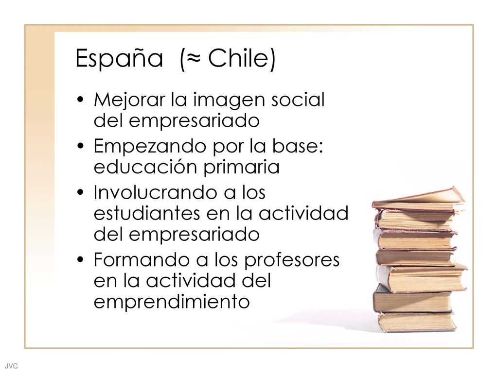 España (≈ Chile) Mejorar la imagen social del empresariado