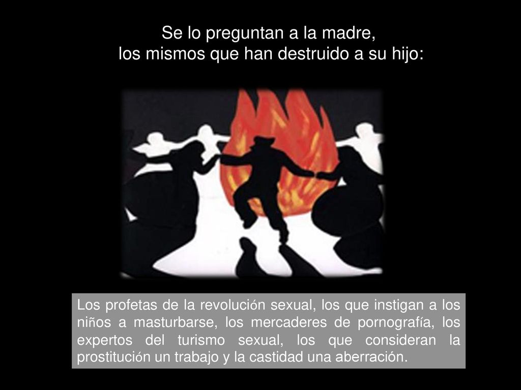 Se lo preguntan a la madre, los mismos que han destruido a su hijo: