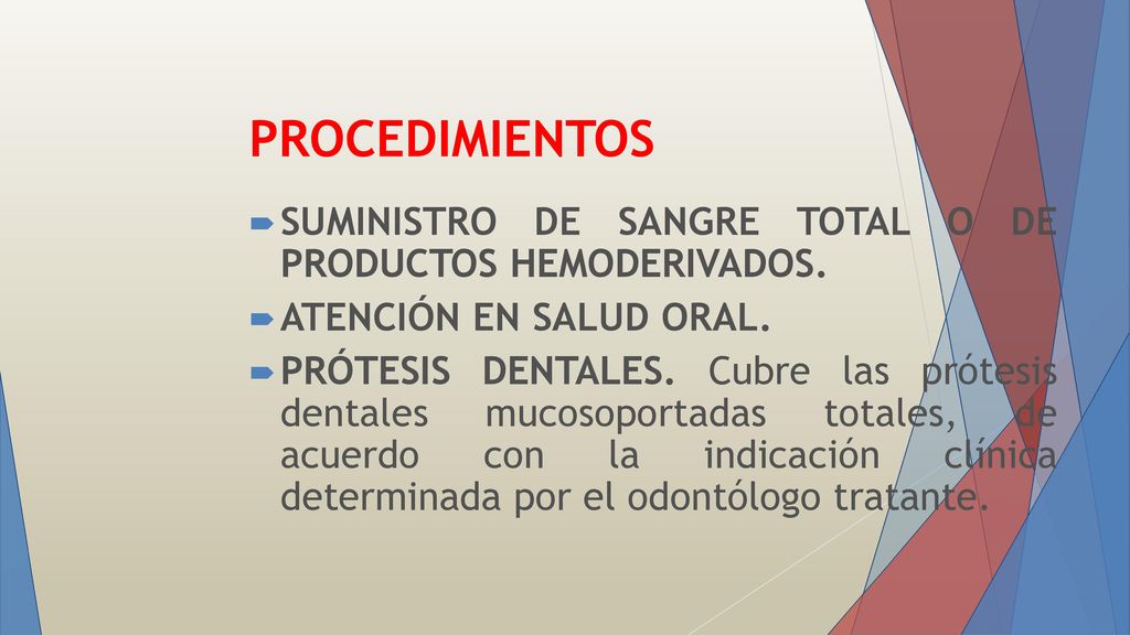 SUMINISTRO DE SANGRE TOTAL O DE PRODUCTOS HEMODERIVADOS.