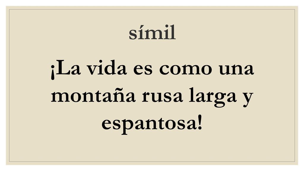 ¡La vida es como una montaña rusa larga y espantosa!