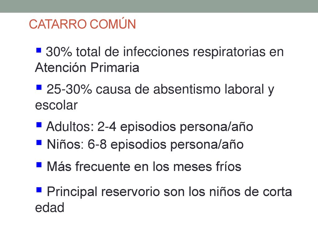 CATARRO COMÚN
