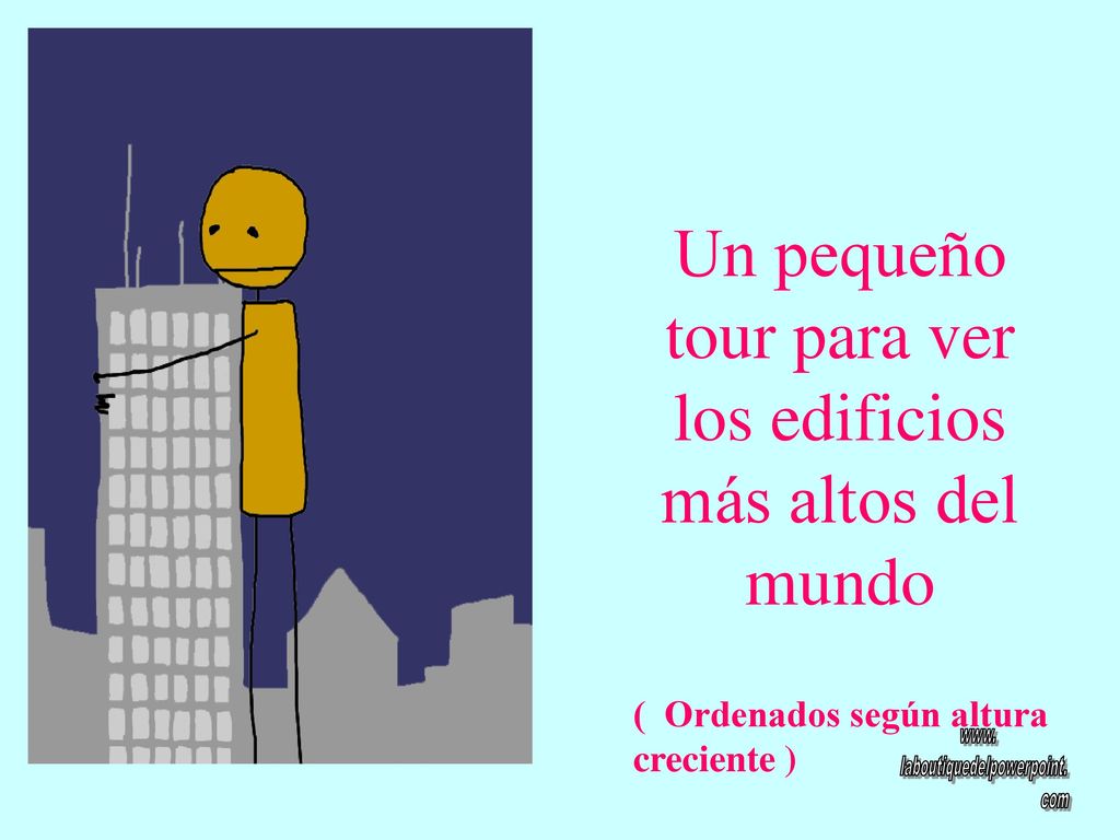Un pequeño tour para ver los edificios más altos del mundo
