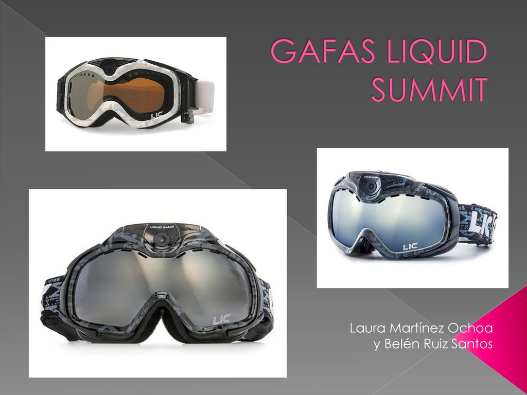 GAFAS LIQUID SUMMIT Laura Martínez Ochoa y Belén Ruiz Santos