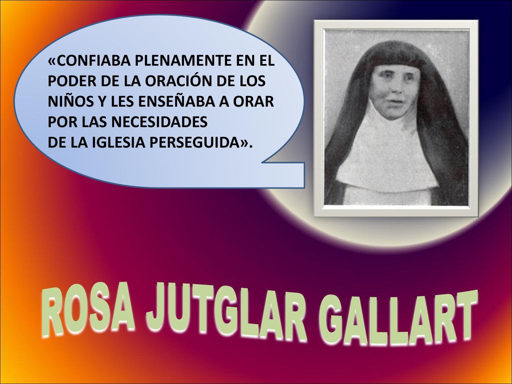 «CONFIABA PLENAMENTE EN EL PODER DE LA ORACIÓN DE LOS NIÑOS Y LES ENSEÑABA A ORAR POR LAS NECESIDADES