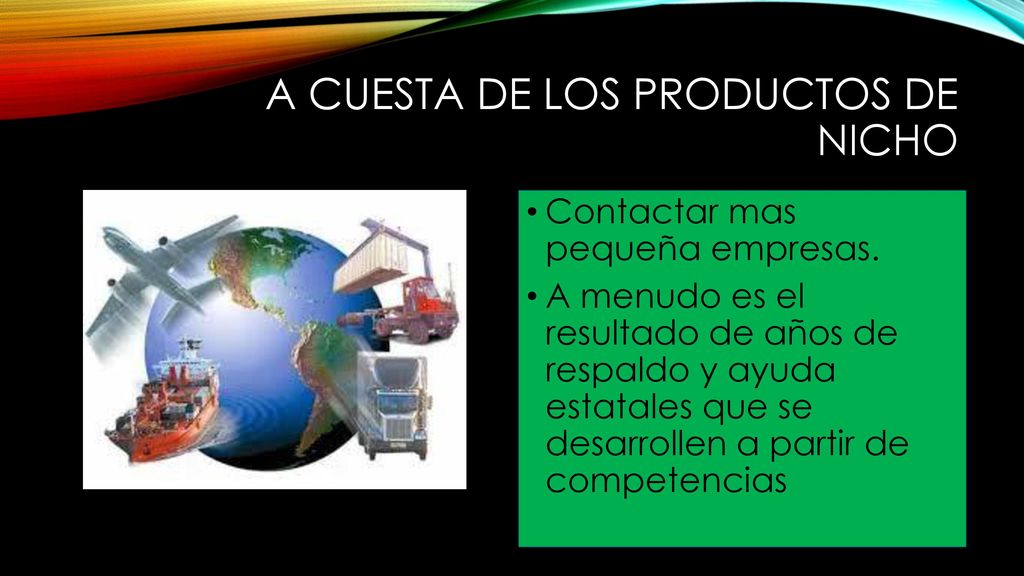 A cuesta de los productos de nicho