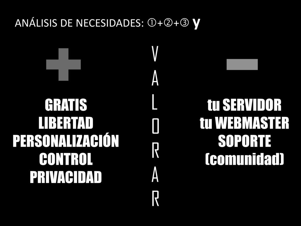 V A L O R GRATIS LIBERTAD PERSONALIZACIÓN CONTROL PRIVACIDAD