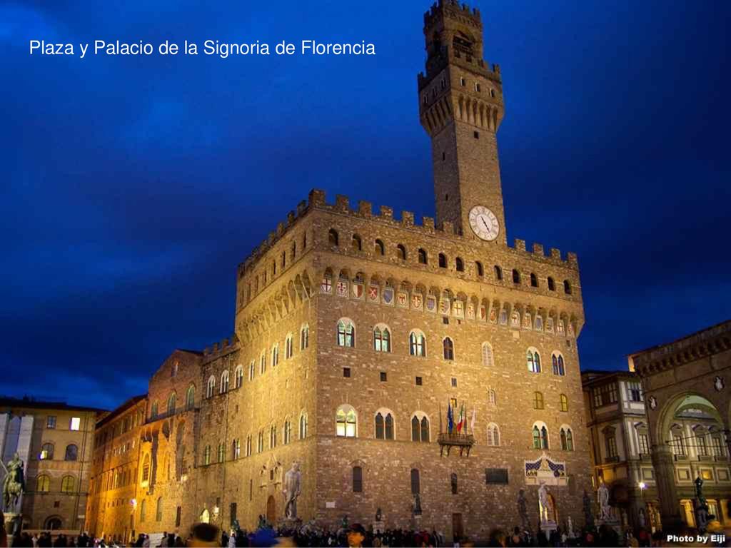 Plaza y Palacio de la Signoria de Florencia