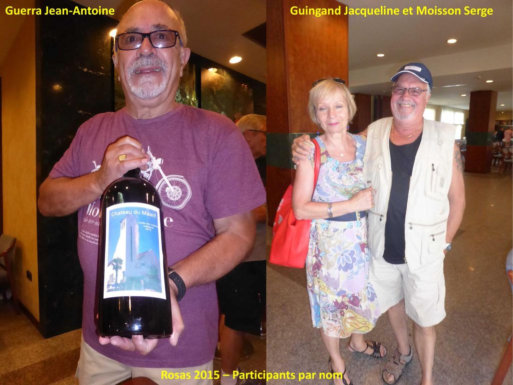 Guerra Jean-Antoine Guingand Jacqueline et Moisson Serge Rosas 2015 – Participants par nom